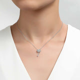 Lafonn Tropical Palm Tree Necklace