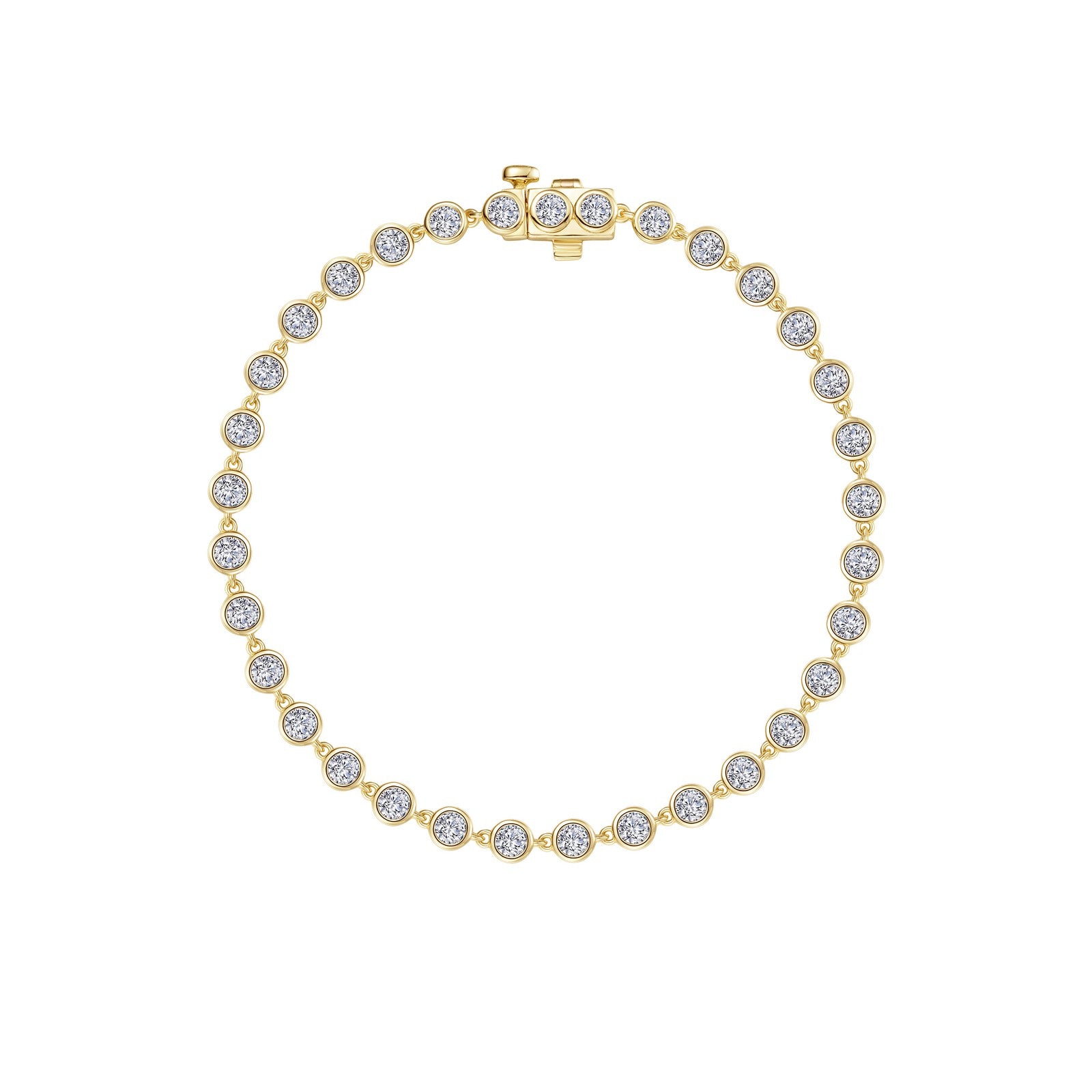 Lafonn Bezel Strand Bracelet, 7.25"