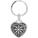 Brighton Floral Heart Key Fob