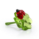 Swarovski Idyllia Ladybug and Four Leaf Clover