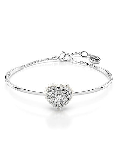Swarovski Idyllia Bangle, Heart