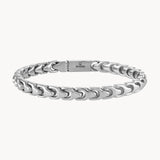 Bulova 6mm Stainless Steel Link Bracelet 8
