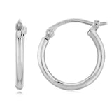 12mm Tube Hoop Earrings