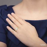 Diamond Lovebright Floral Engagement Ring