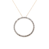 1/3ctw Diamond Circle Pendant
