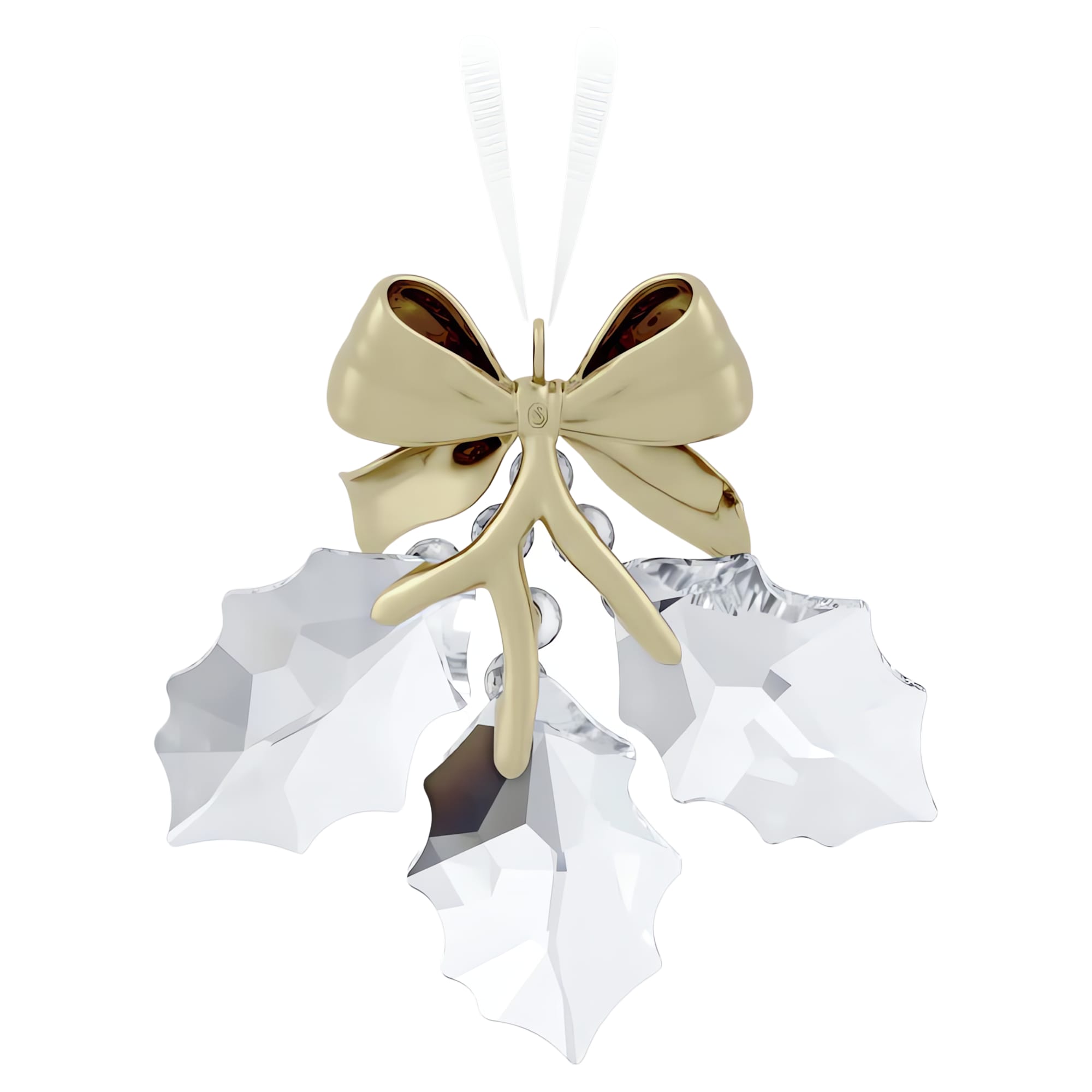 Swarovski Holiday Magic Holly Leaves Ornament