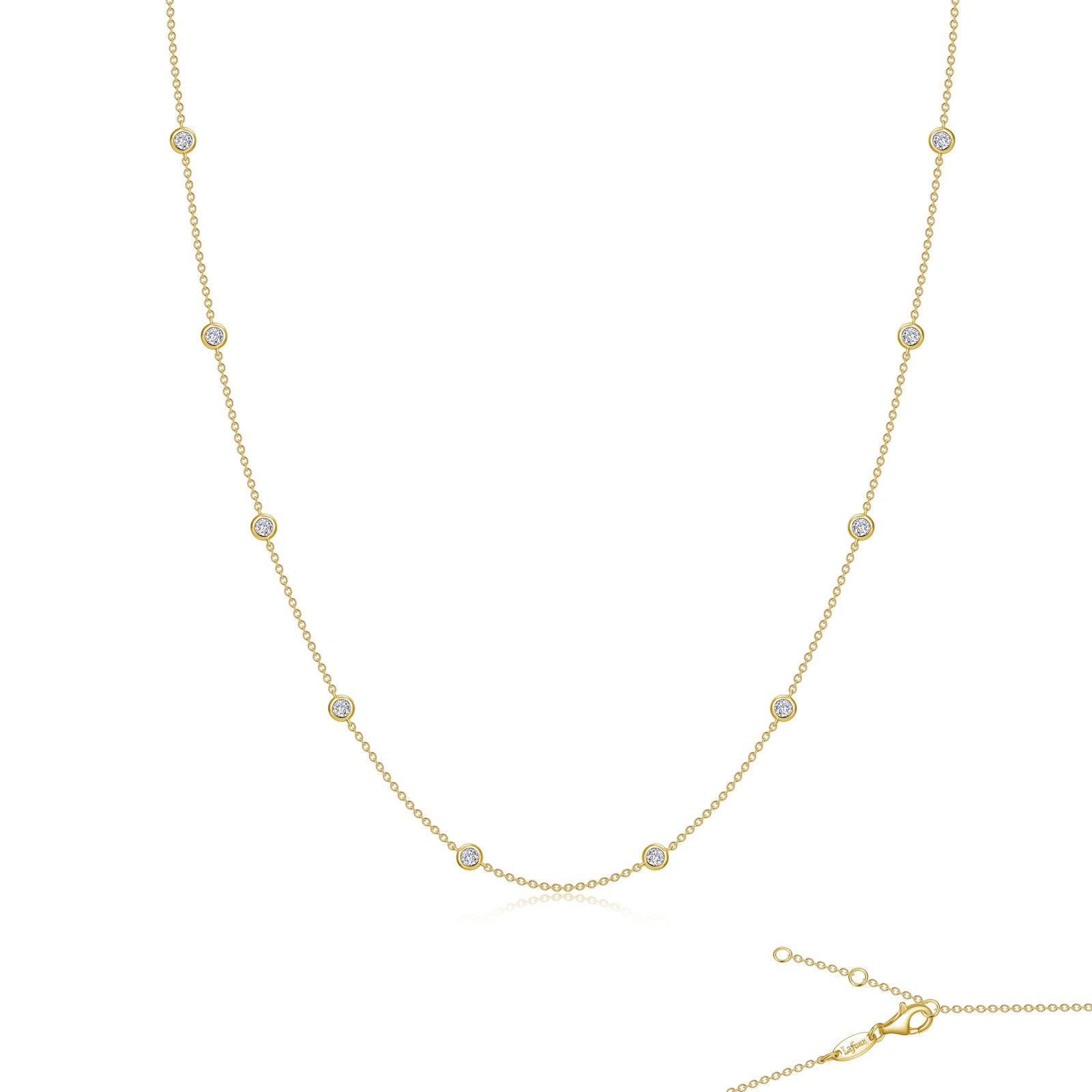 Lafonn Classic Station Necklace, 18"