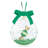 Swarovski Holiday Cheers Dulcis Ball Ornament, Green