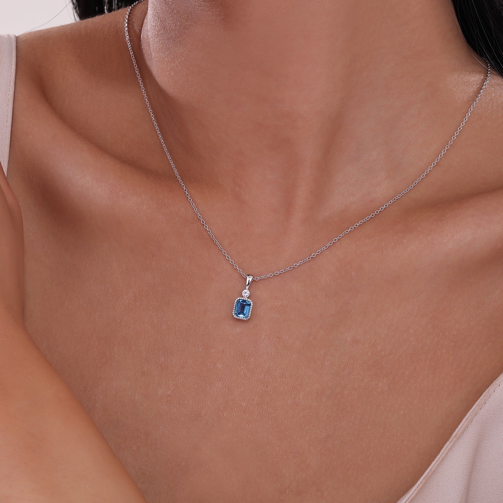 Lafonn December Birthstone Pendant