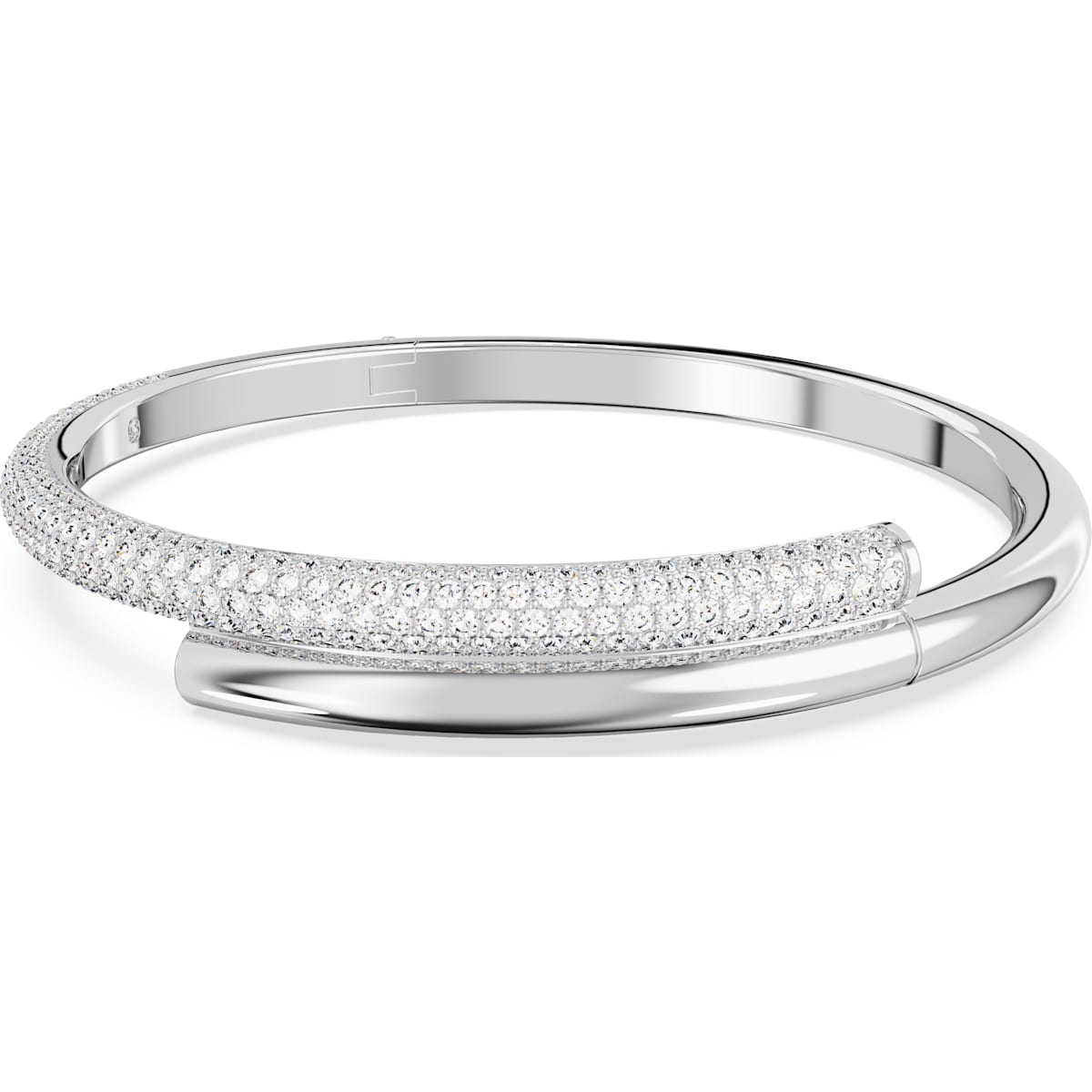 Swarovski Dextera Bangle, White, L