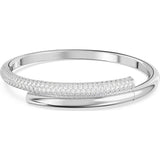 Swarovski Dextera Bangle, White, L