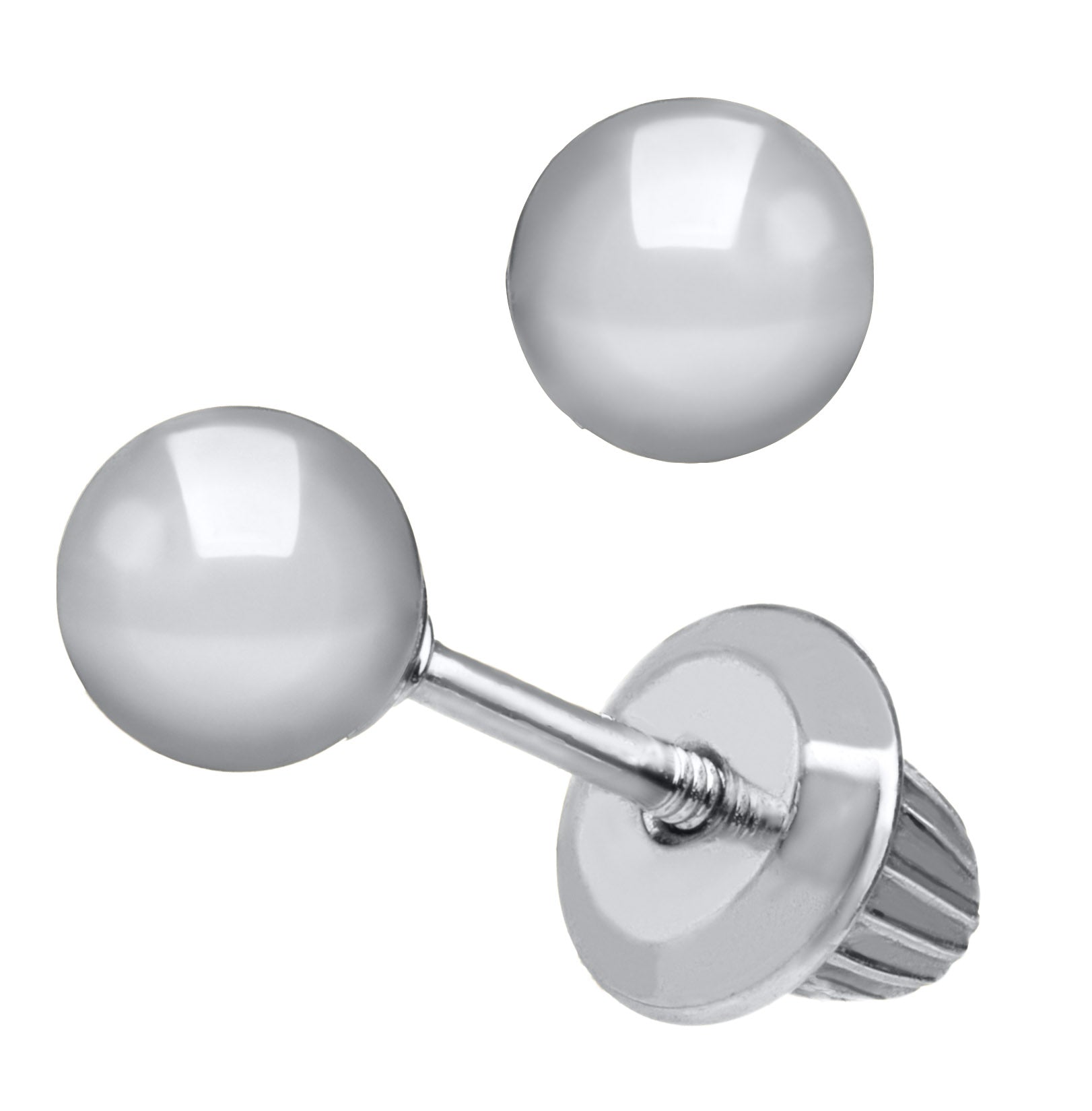 Children's 5mm Gold Ball Earrings