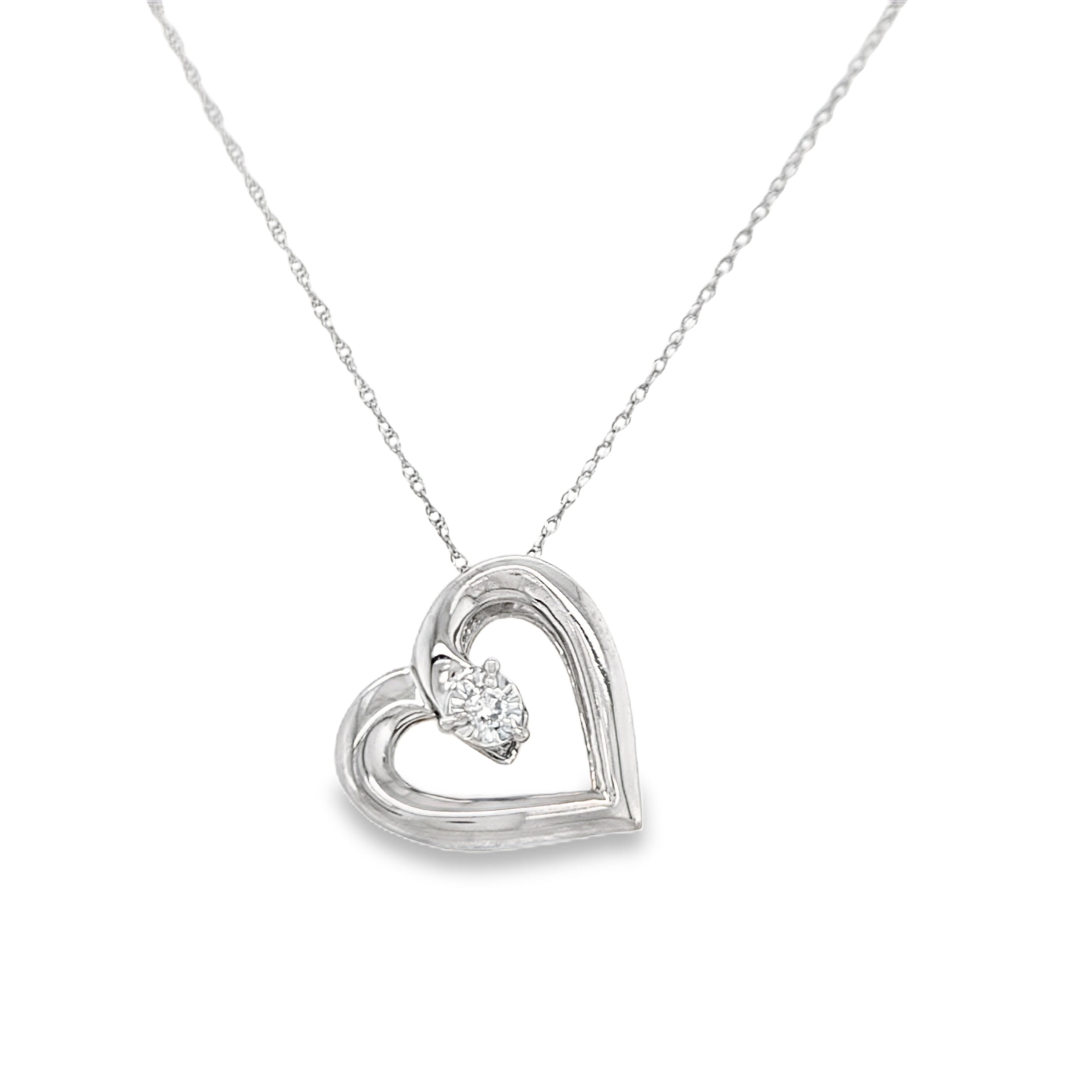 Reversible Heart Pendant