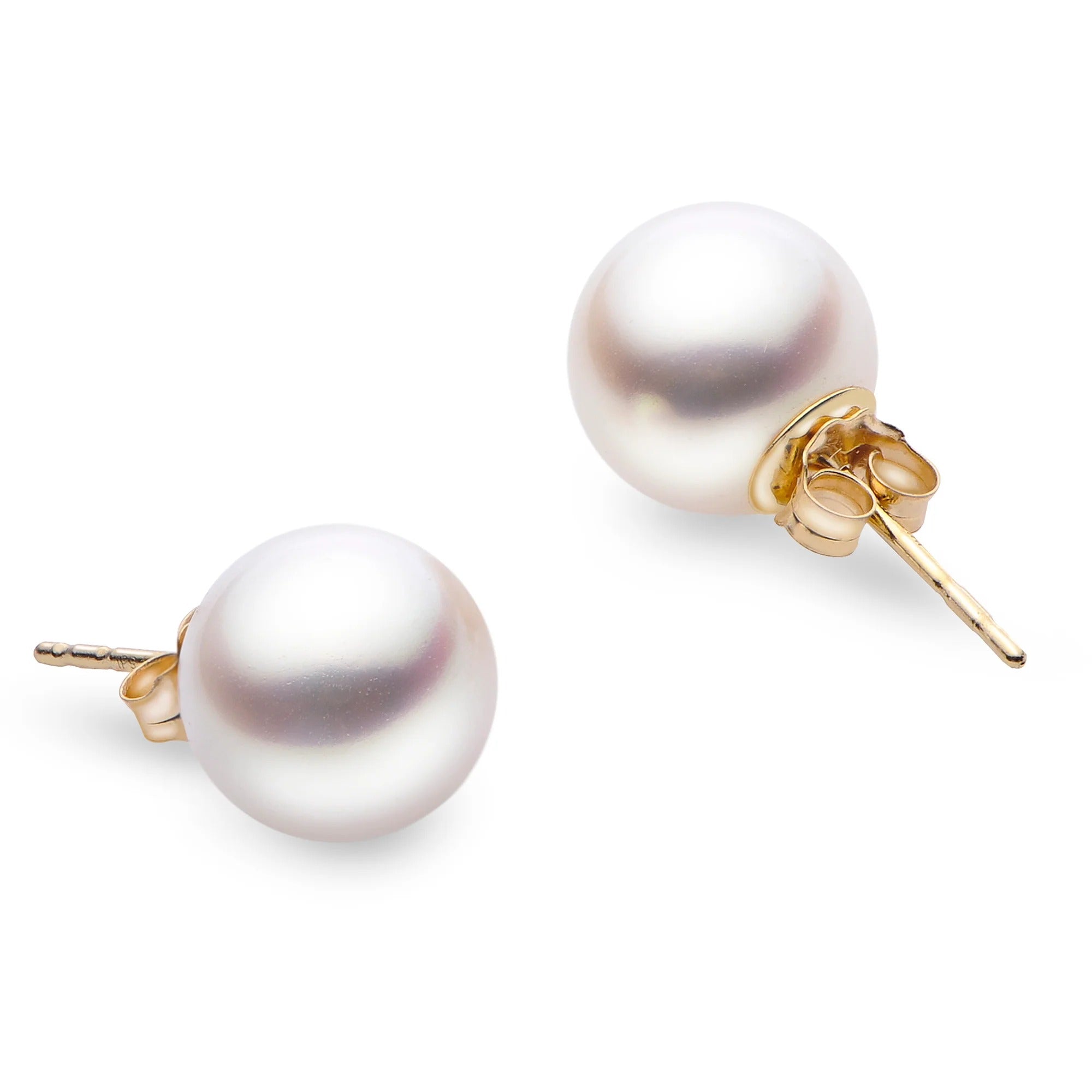 "High Luster Collection" Akoya Pearl 8-8.5mm Studs