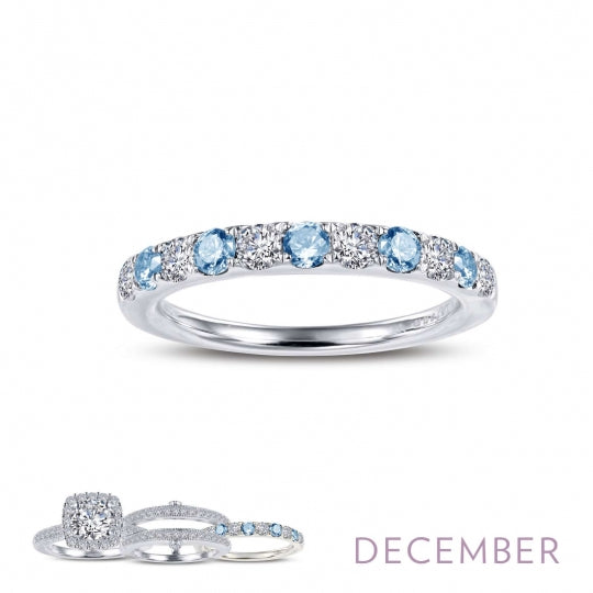 Lafonn December Birthstone Stackable Ring
