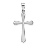 White Gold Cross Pendant