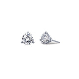 1.0 CTW Solitaire Stud Earrings