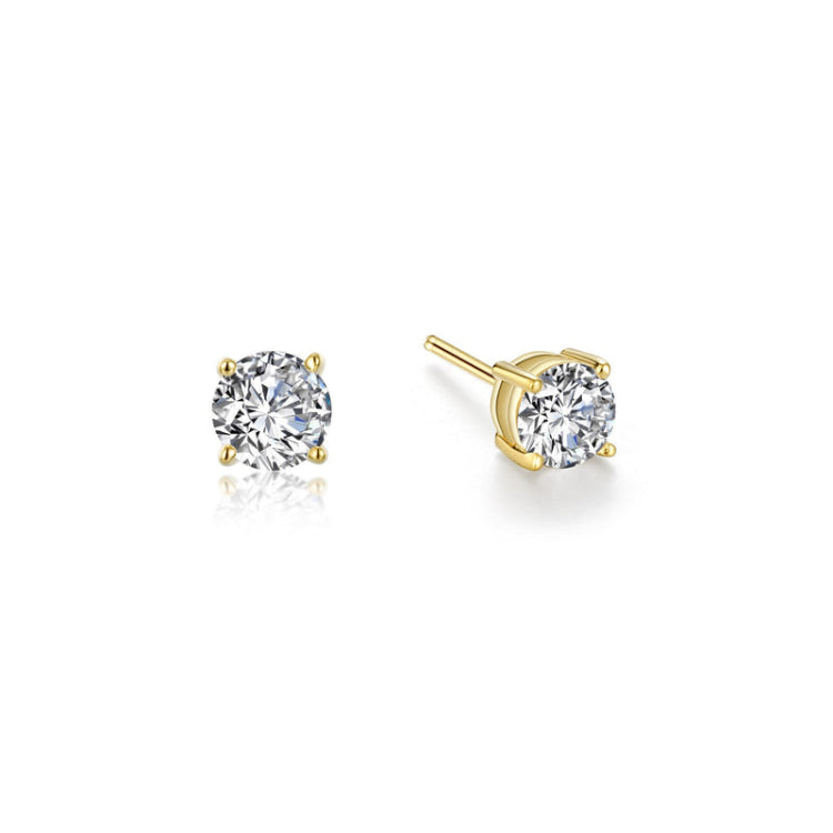 0.50 CTW Solitaire Stud Earrings