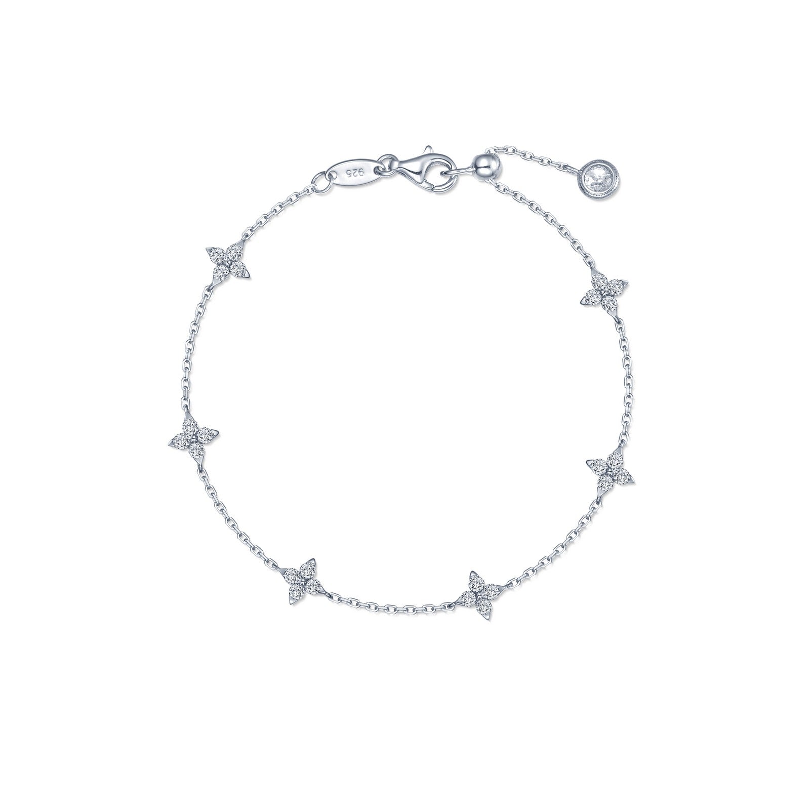 Lafonn Trillium Station Bracelet, 7.5"