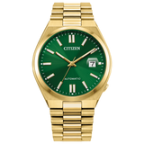 Citizen Men's Tsuyosa Gold-Tone Watch with Green Dial