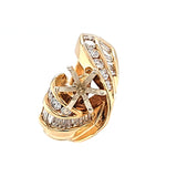 1ctw Diamond Semi-Mount Engagement Ring