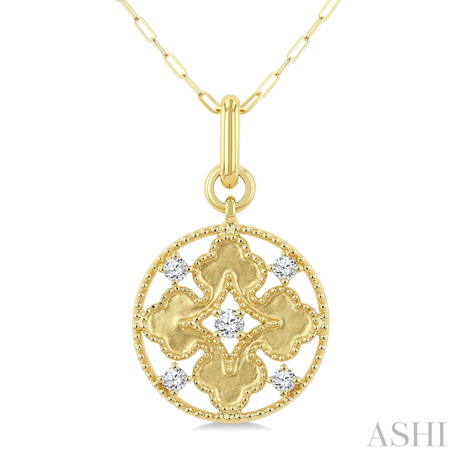 Diamond Flower Medallion