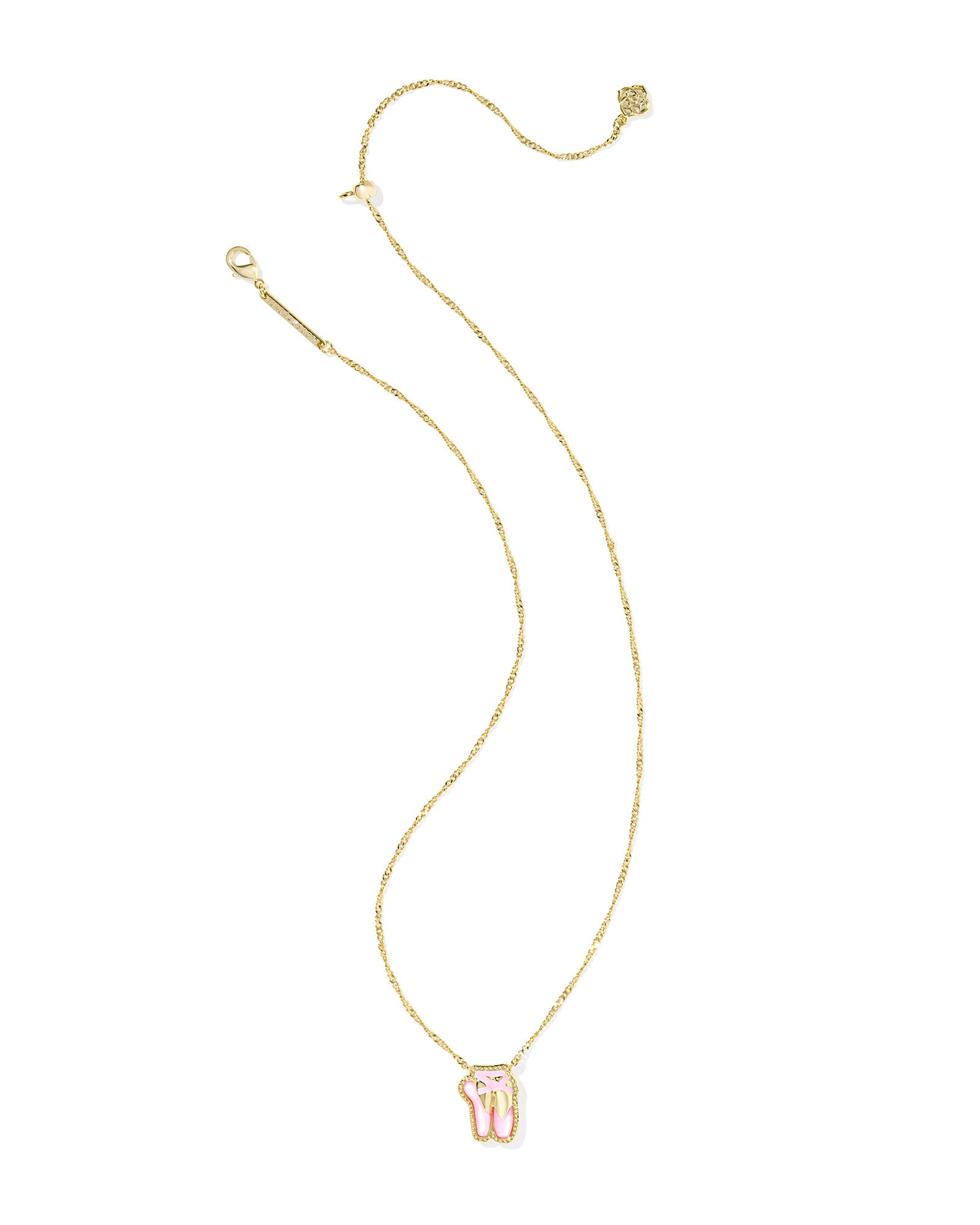 Kendra Scott Ballet Gold Blush Mother of Pearl Short Pendant Necklace