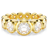 Swarovski Imber Eternity Band, Gold-Tone, Size 8