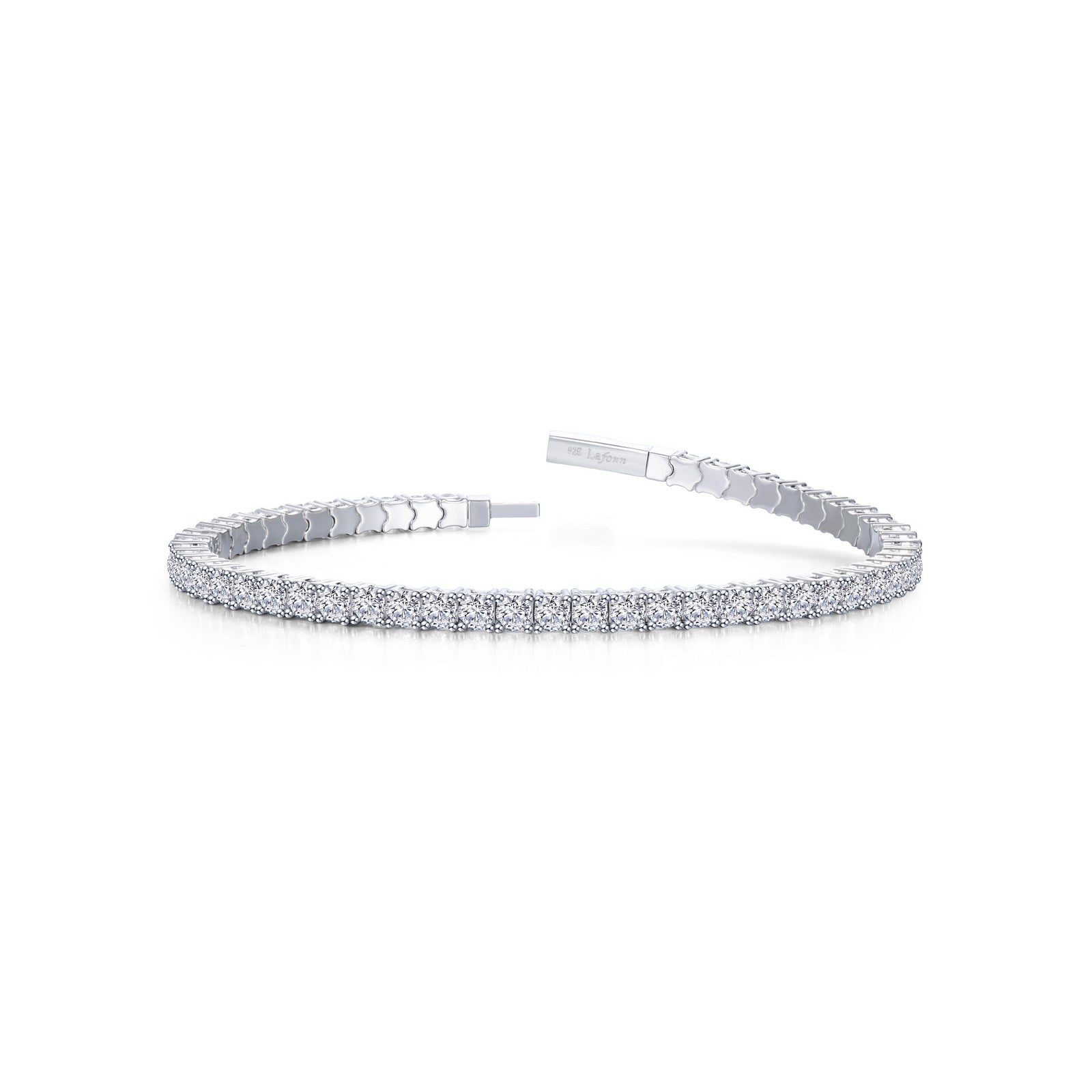 Lafonn 5.85ctw Flexible Tennis Bracelet, 6.8"