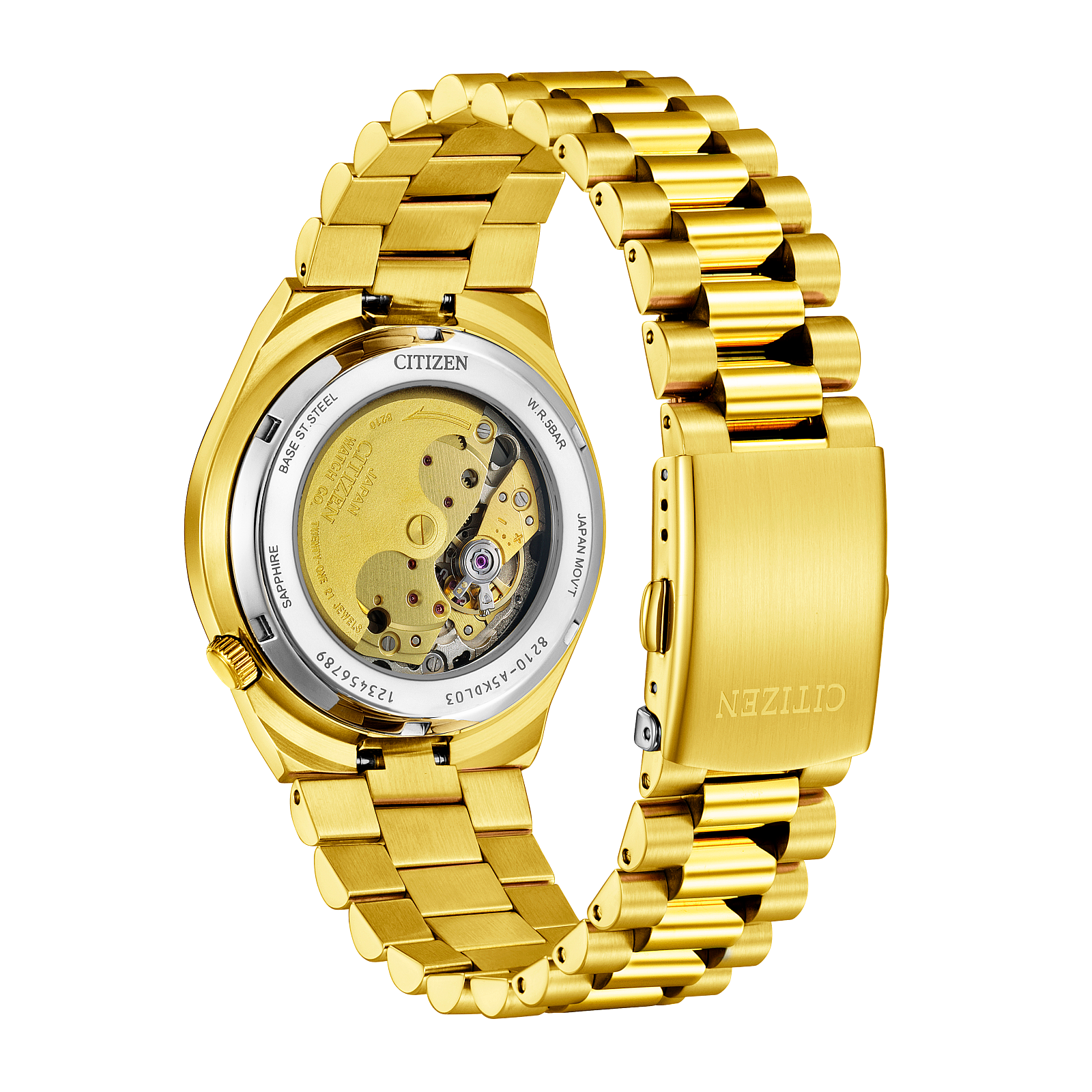 Citizen Men's Tsuyosa Gold-Tone Watch with Green Dial