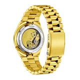 Citizen Men's Tsuyosa Gold-Tone Watch with Green Dial