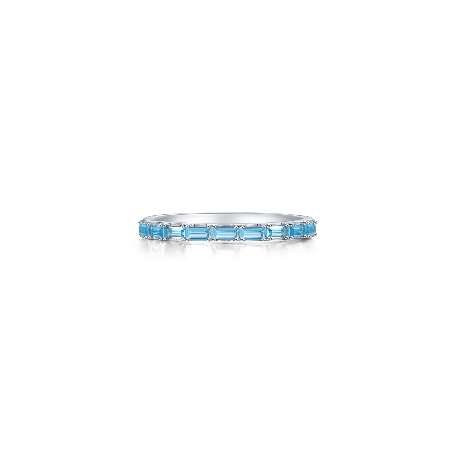 Lafonn Baguette Half-Eternity band