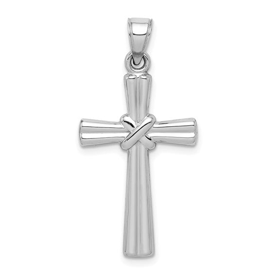 White Gold Cross Pendant