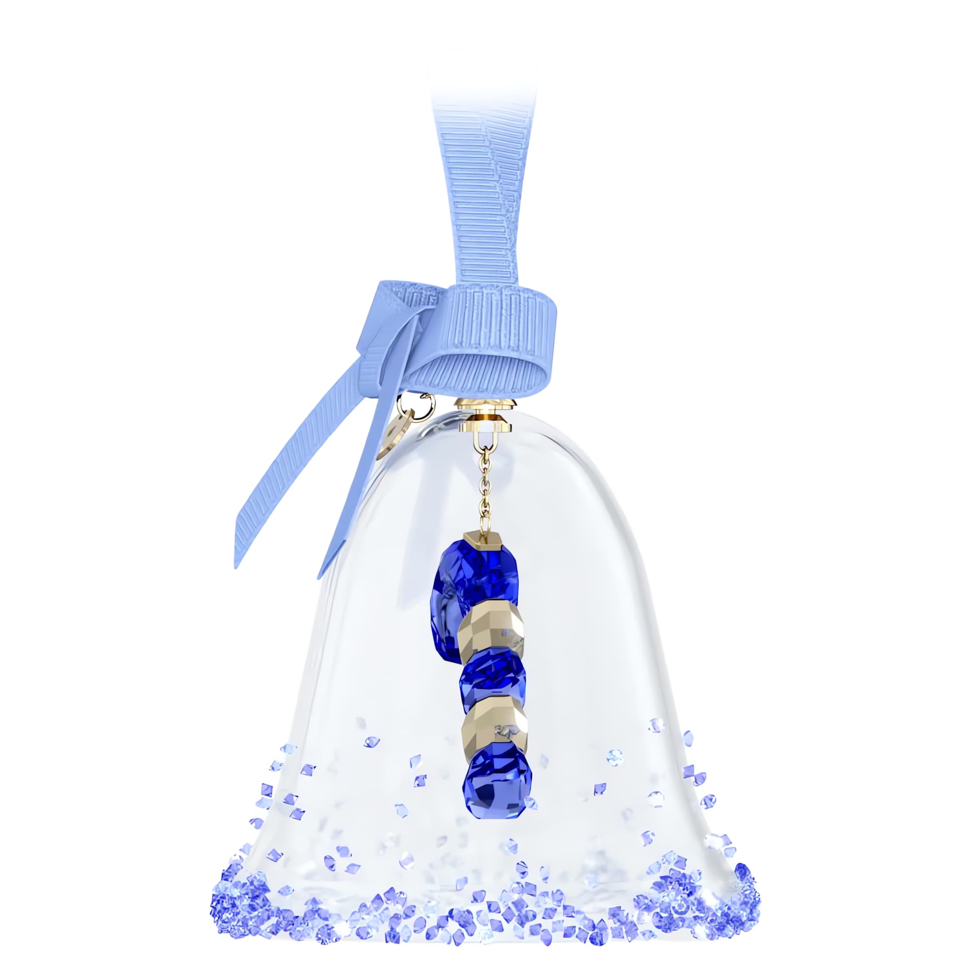 Swarovski Holiday Cheers Dulcis Bell Ornament, Blue