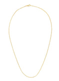 Yellow Gold 1.5mm Paperclip Link Chain, 18"