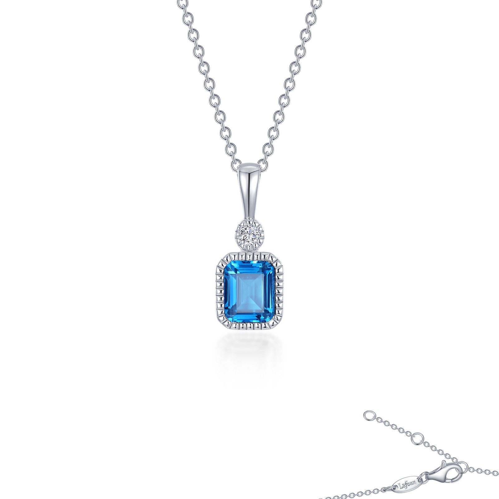 Lafonn December Birthstone Pendant