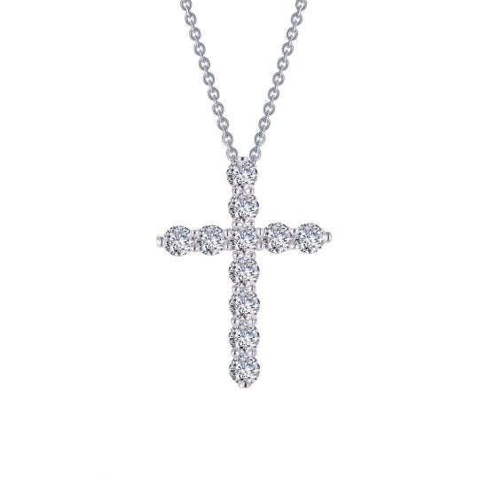 Lafonn Simulated Diamond Cross Necklace