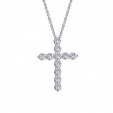 Lafonn Simulated Diamond Cross Necklace