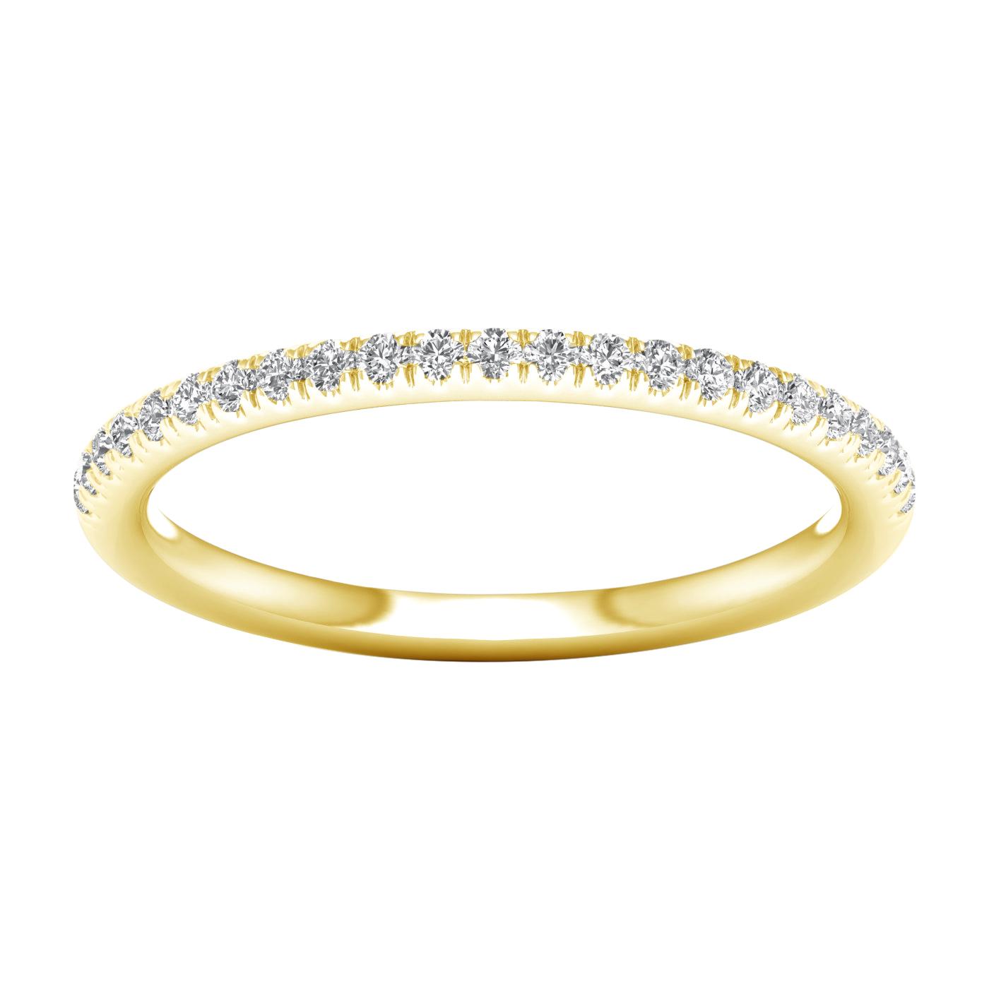 Lab Grown Diamond Thin Wedding Band