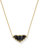 Kendra Scott Bat Gold Short Pendant Necklace