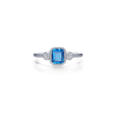 Lafonn Bezel-Set Birthstone Ring - December