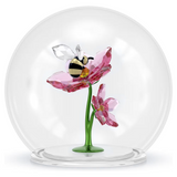 Swarovski Idyllia Glass Ball with Bee and Flowers