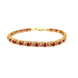 Ruby & Diamond Bracelet