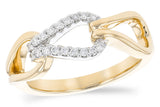 Diamond Loop Ring