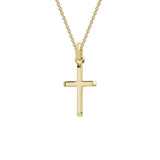 Petite Gold Cross Pendant