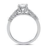 Round Lab-Grown Diamond Engagement Ring