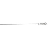 1.1mm Diamond Cut Rolo Chain - 20"