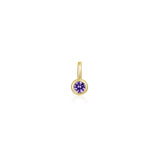 Lafonn February Bezel Birthstone Charm