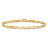 3mm Anchor Link Bracelet, 7"