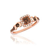 Le Vian® 14K Strawberry Gold® 1/4 CTW Chocolate Diamonds® & 1/10 CTW Vanilla Diamonds® Ring